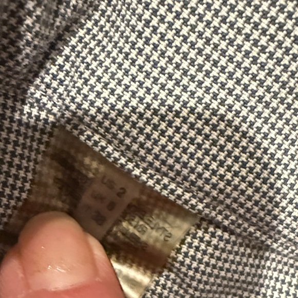 Elie Tahari Black and White Checkered Pants - Picture 3 of 5